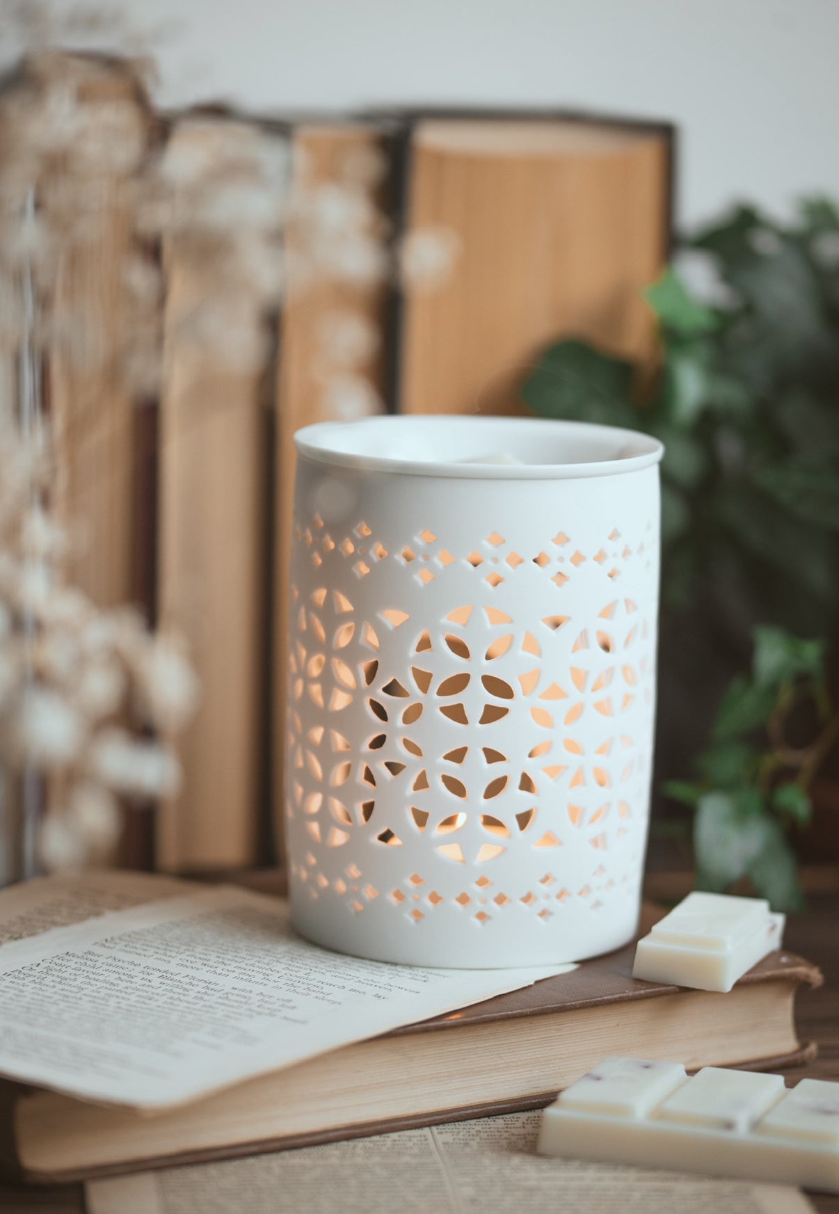 Mandala Wax Burner Gift Set