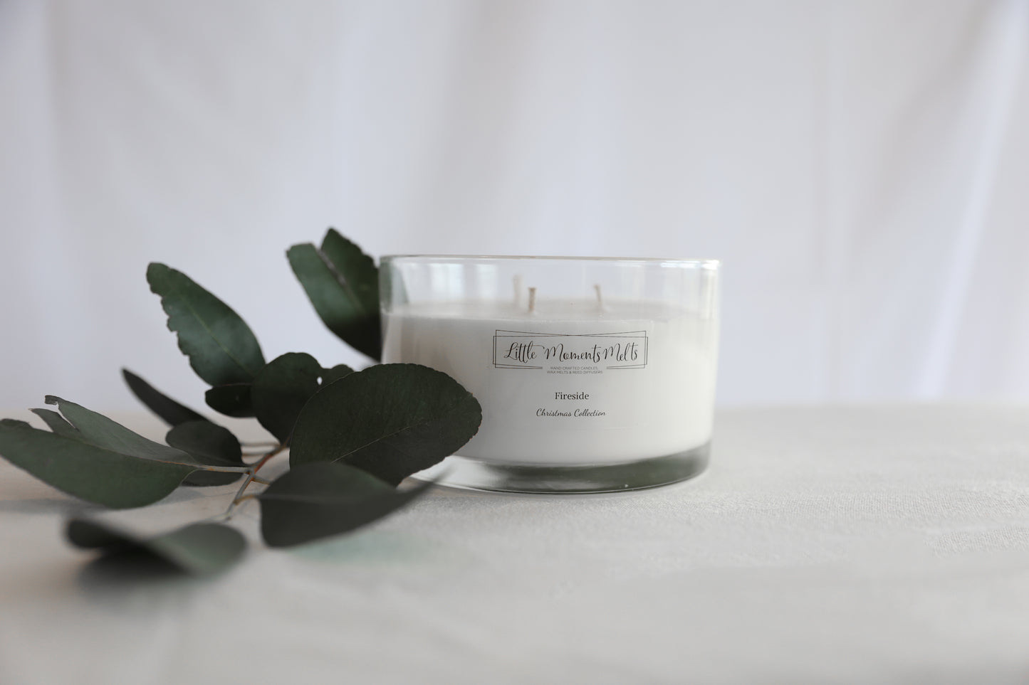 Luxury 3 Wick Candle In Glass Jar