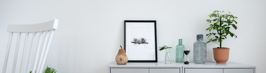 shelf with objects