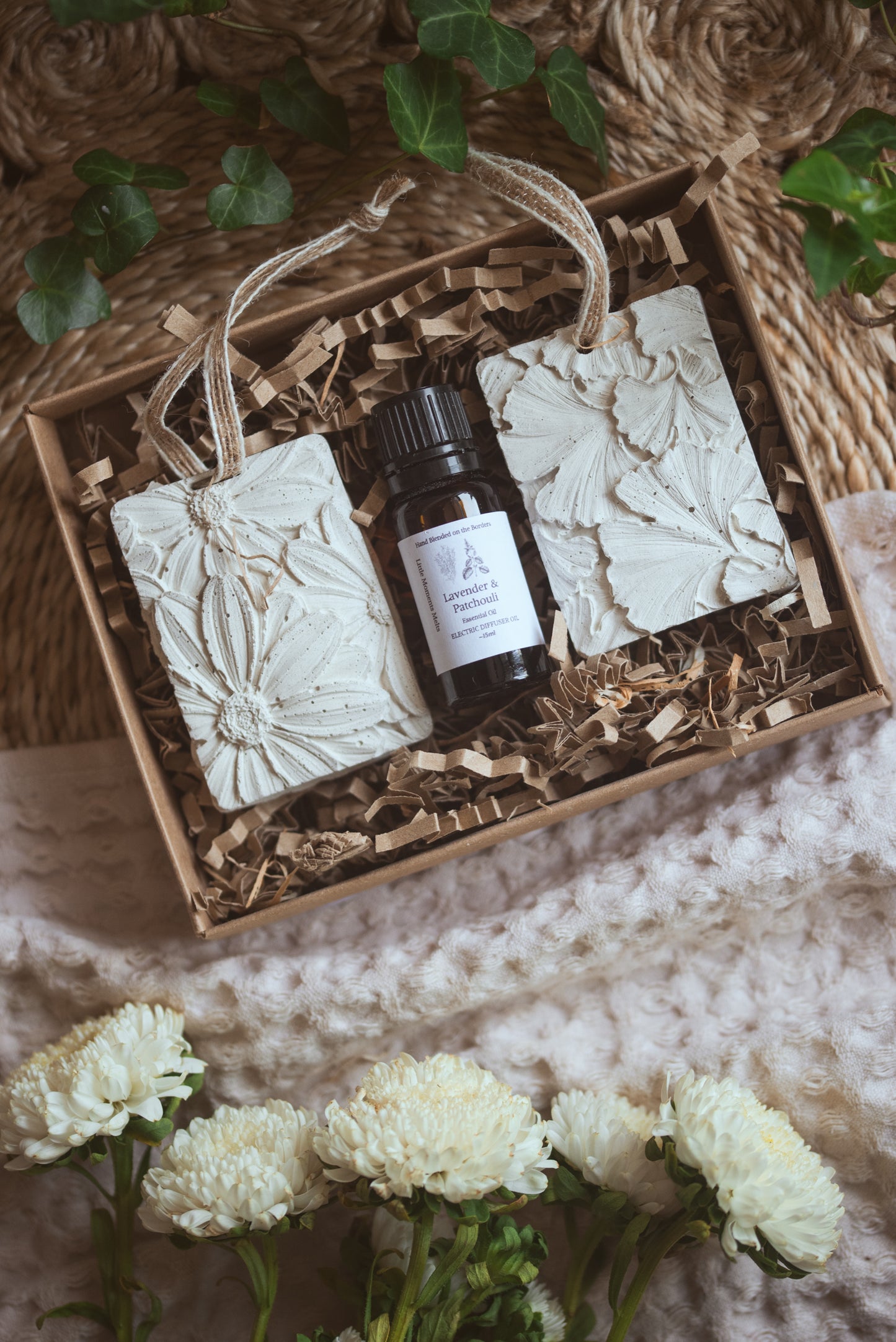 Portland Stone-Effect Hanging Fresheners – Handcrafted Fragrance Decor