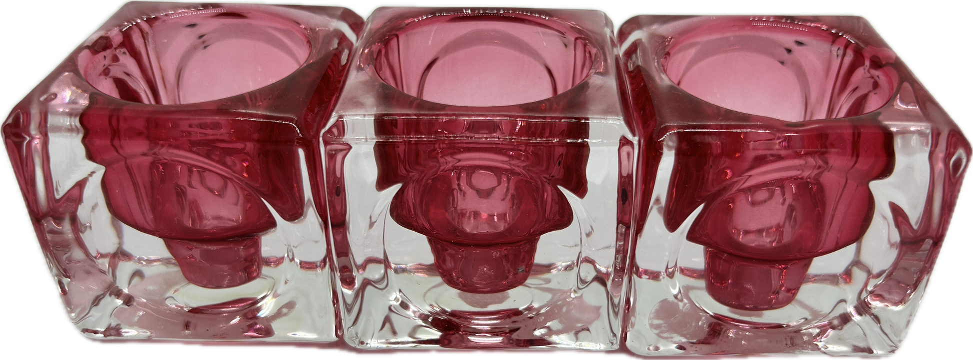 Pink_glass_tealight_holders