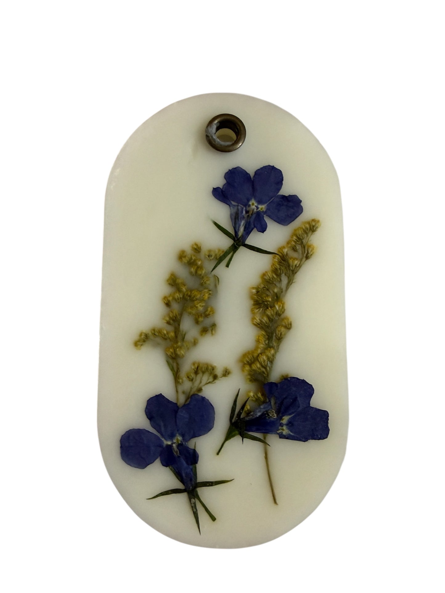 Hand Poured Soy Wax Scented Wardrobe Hangers with Dried Botanicals | Luxury Floral Air Freshener Gift | Orchard Bloom, Sicilian Spice, Lavender & Bergamot