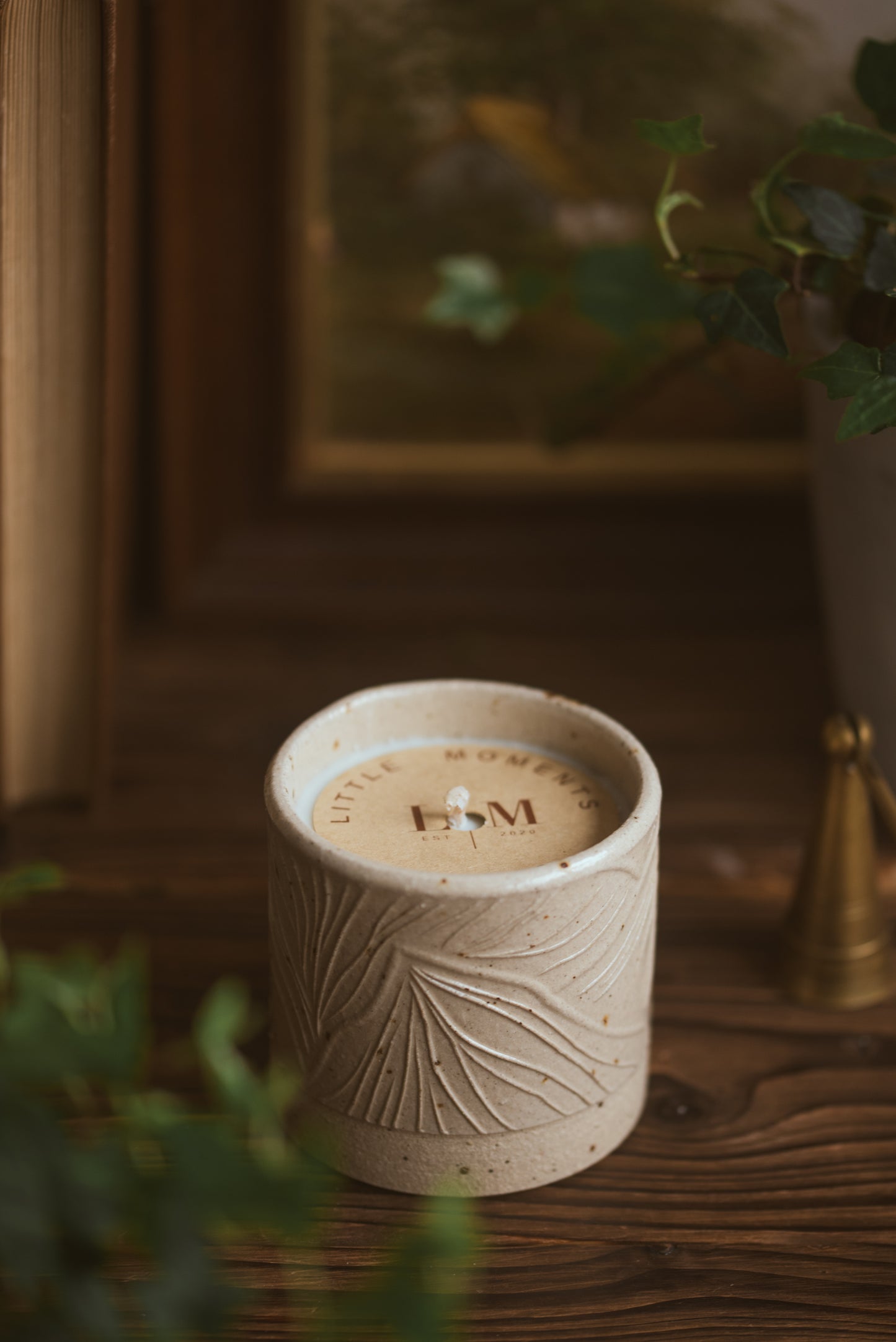 Reusable Coffee Cup Candle – Hand Poured Soy Wax Candle | Bespoke Ceramic Design | 35 Hour Burn Time