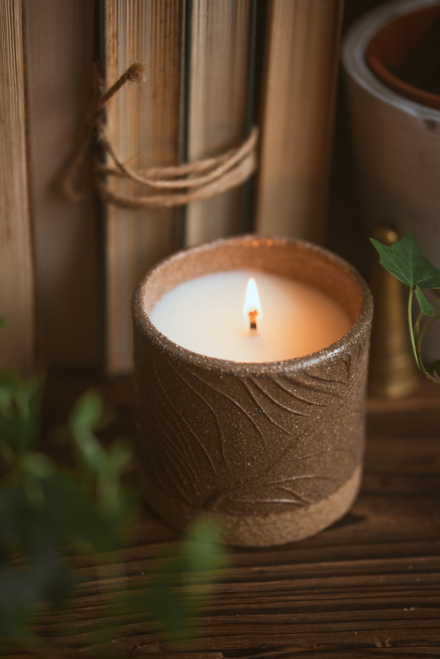 Reusable Coffee Cup Candle – Hand Poured Soy Wax Candle | Bespoke Ceramic Design | 35 Hour Burn Time