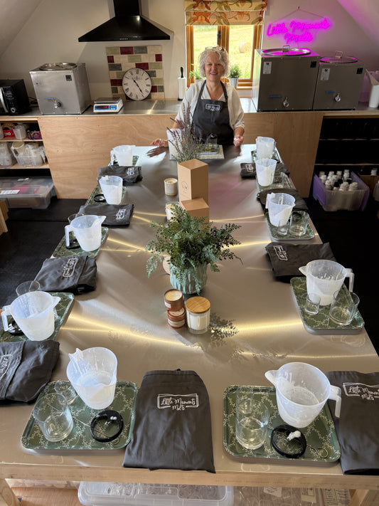 Luxury Candle Making Workshops | Candle Making Classes for Groups | Little Moments Melts