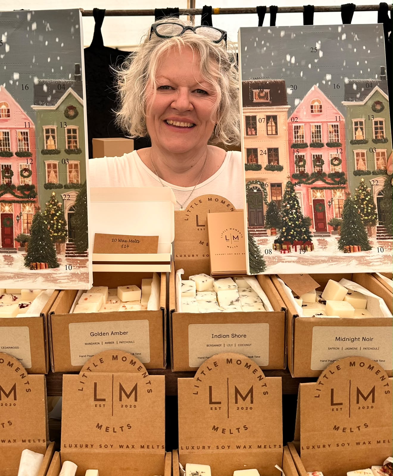 Little Moments Melts Limited Edition Christmas Advent Calendar – 25 Days of Luxury Wax Melts