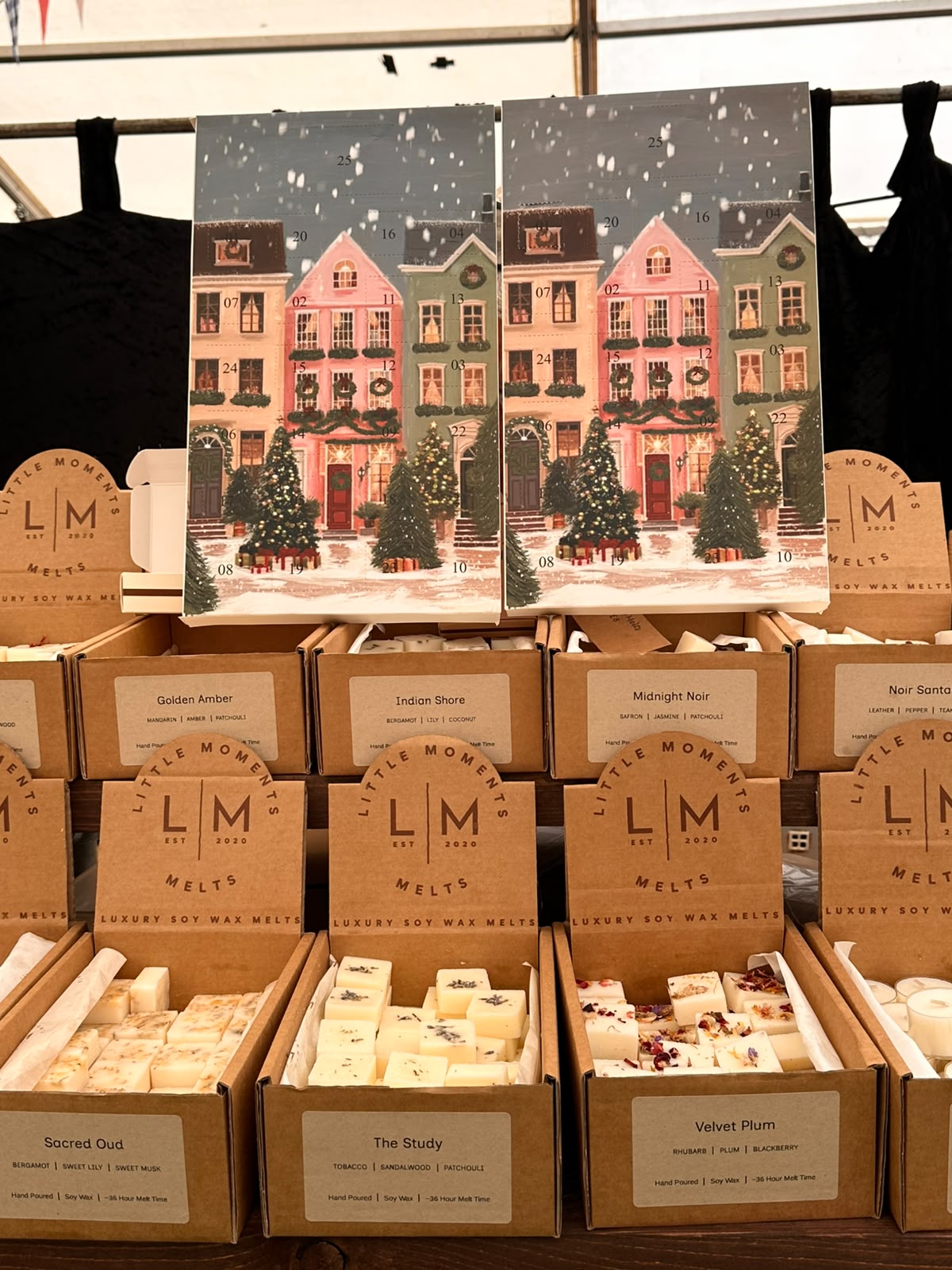 Little Moments Melts Limited Edition Christmas Advent Calendar – 25 Days of Luxury Wax Melts