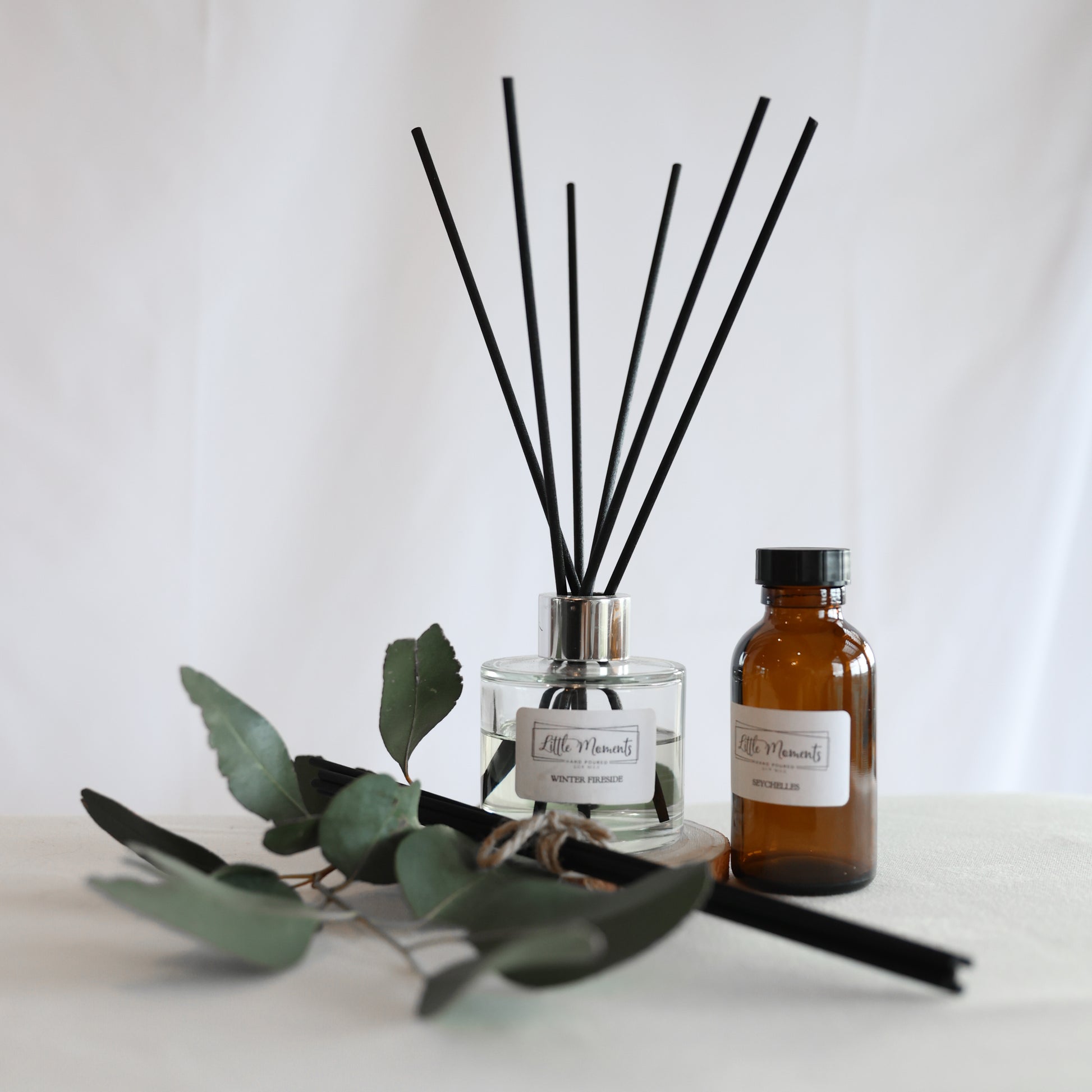 Reed Diffusers With Refill Bottle And Replacement Reeds