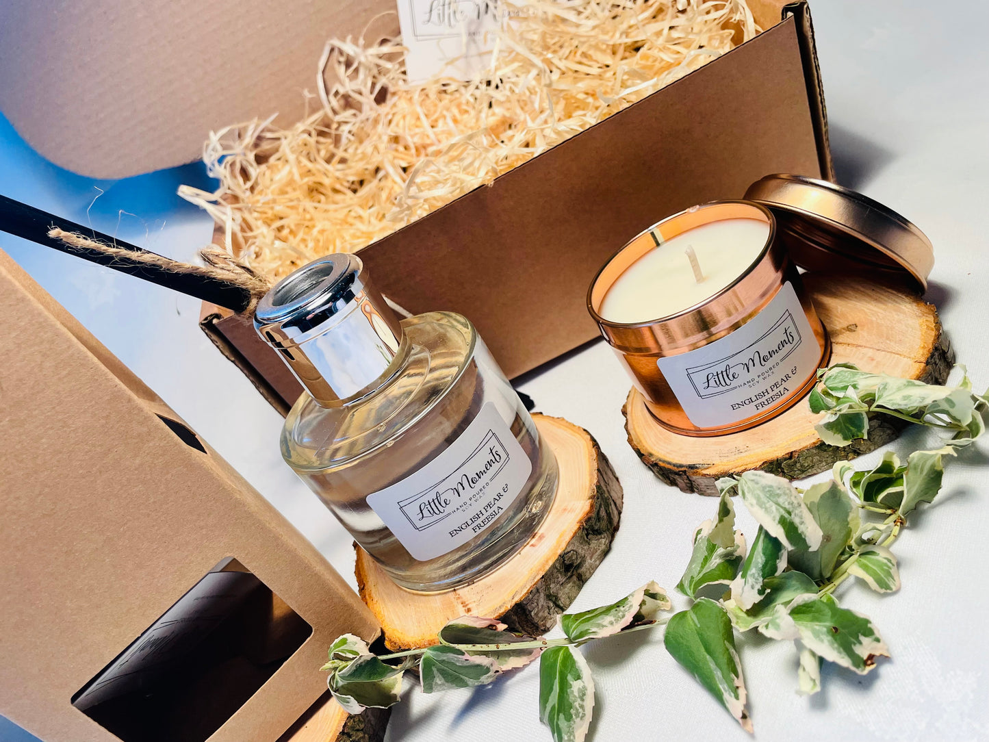 Candle & Reed Diffuser Gift Set