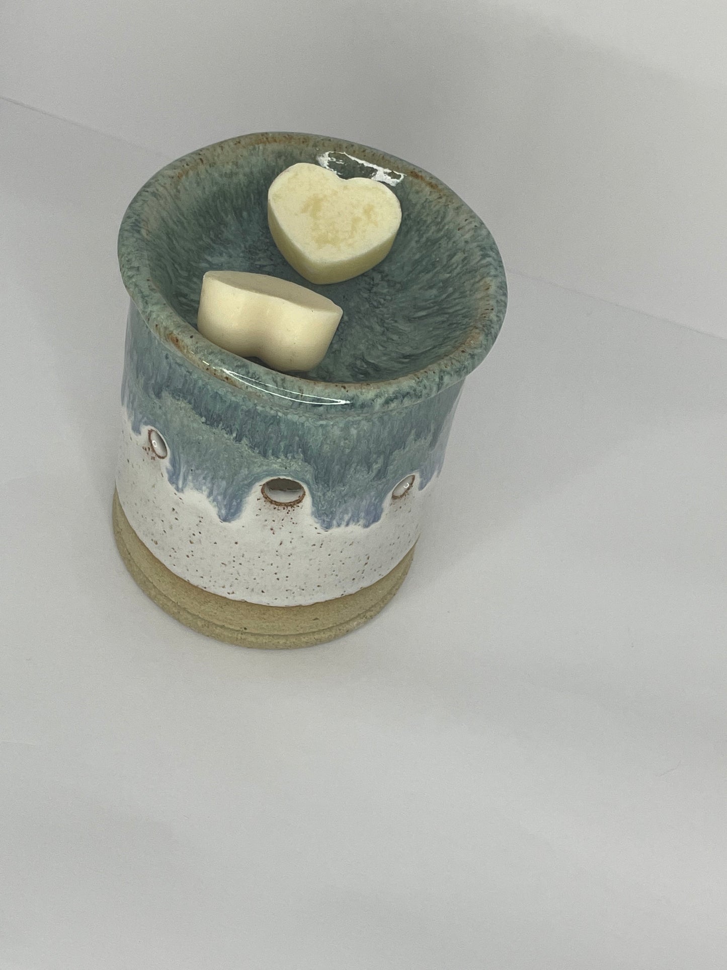 Unique Pottery Wax Burner Gift Set
